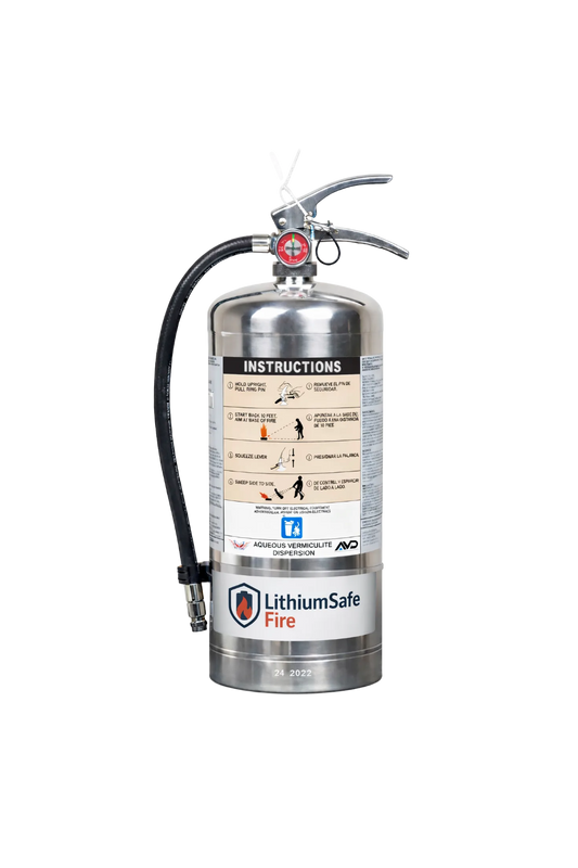 6L AVD Lithium Ion Battery Fire Extinguisher