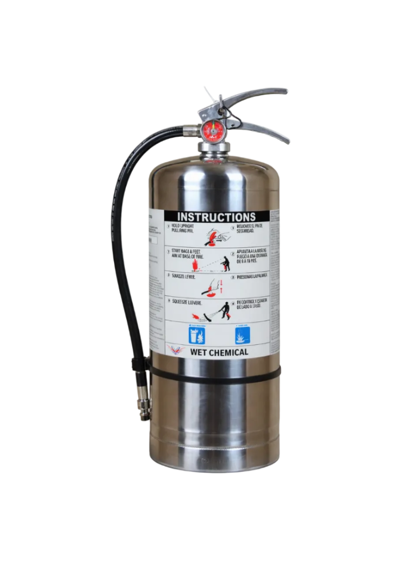 K Class 6L Wet Chemical Fire Extinguisher