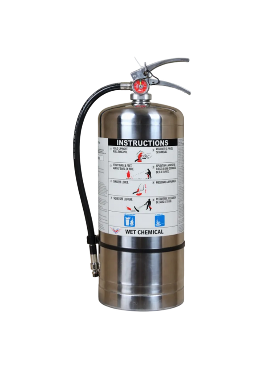 K Class 6L Wet Chemical Fire Extinguisher